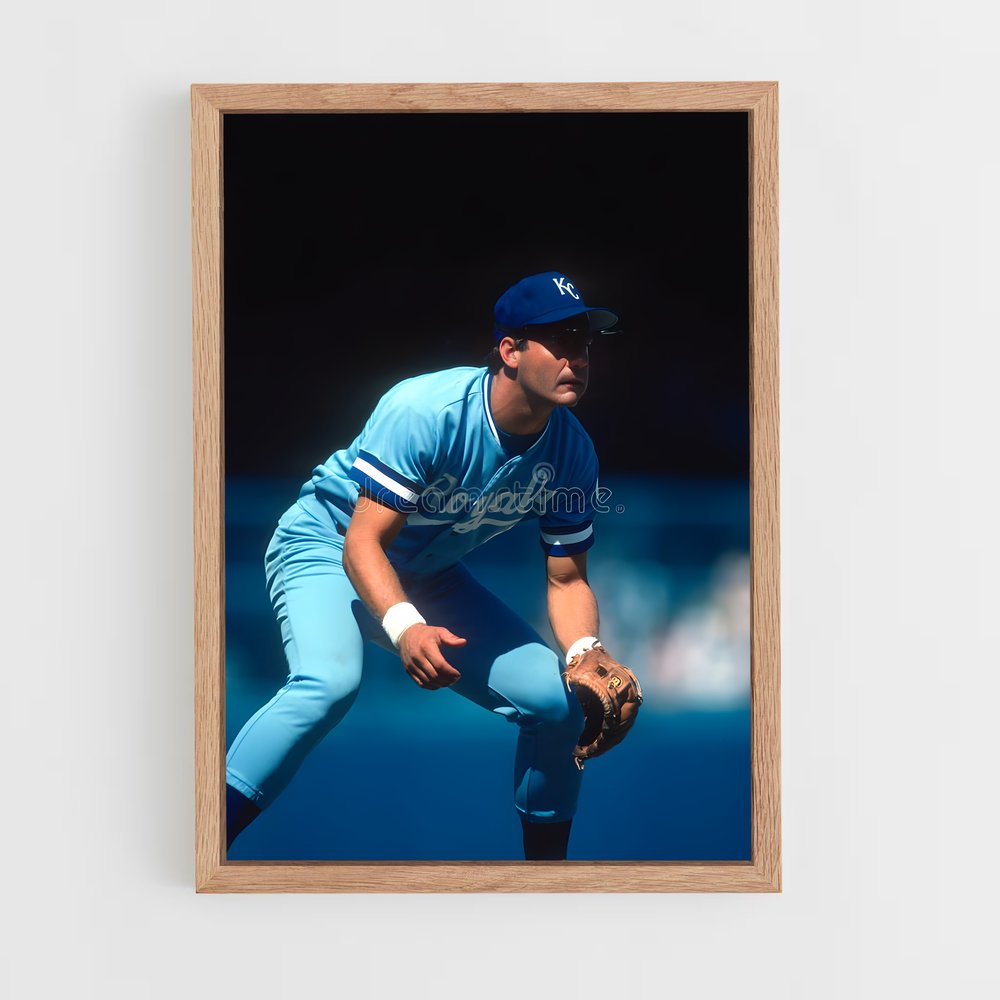 Poster George brett – affiche Baseball (vue 4)
